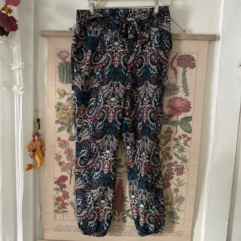 Floral Paisley Pants